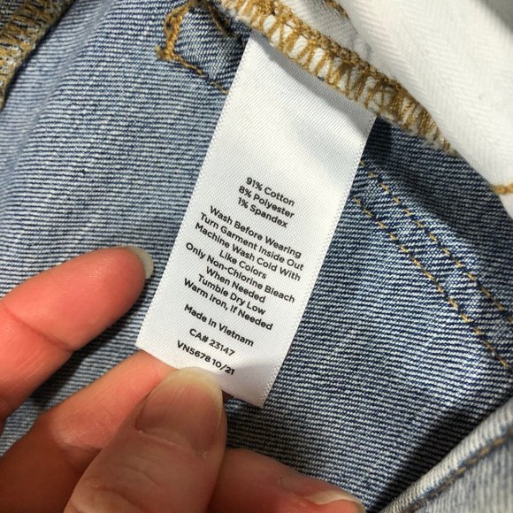 NEW Talbots Womens 12 Everyday Relaxed Jeans Ankle Medium Wash NWT $99 - Picture 8 of 10